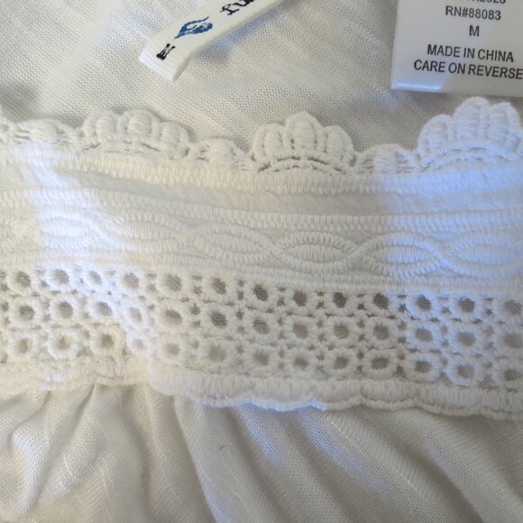 White light weight blouse by Full Tilt - Picture 8 of 9